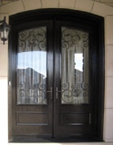fibreglass door